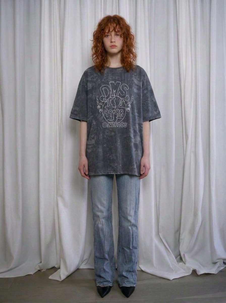 LADYBLACK/THE BLACK東大門代購女士新品真品時尚休閑T恤LADYBLACK/THE BLACKT恤圖色2