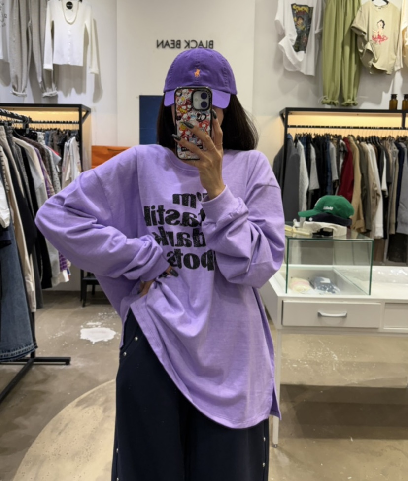 LADYBLACK/THE BLACK東大門代購女士新品時尚熱賣長袖T恤LADYBLACK/THE BLACK長袖T恤