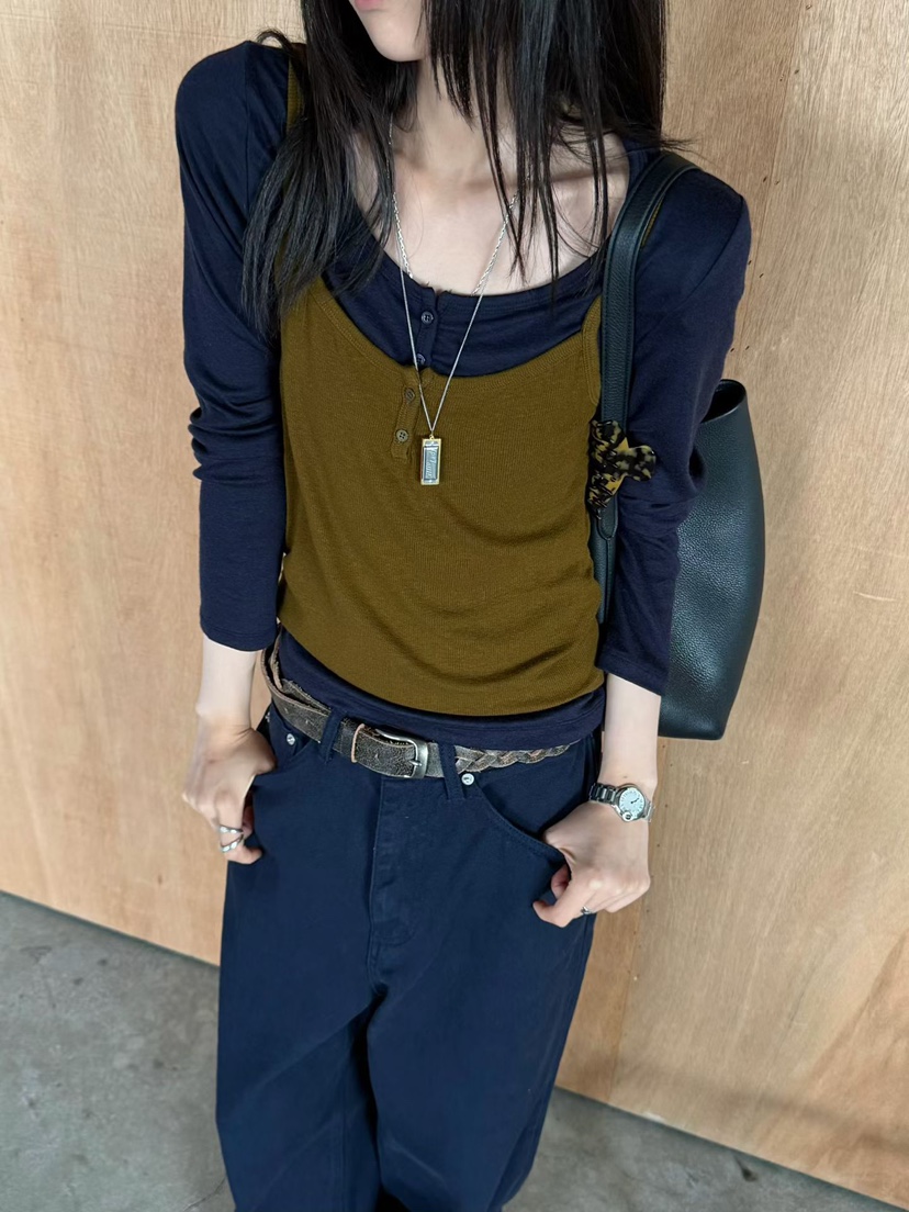 ARKIE/TAF韓國直郵女士新品真品人氣時尚休閑熱賣長袖T恤ARKIE/TAF長袖T恤