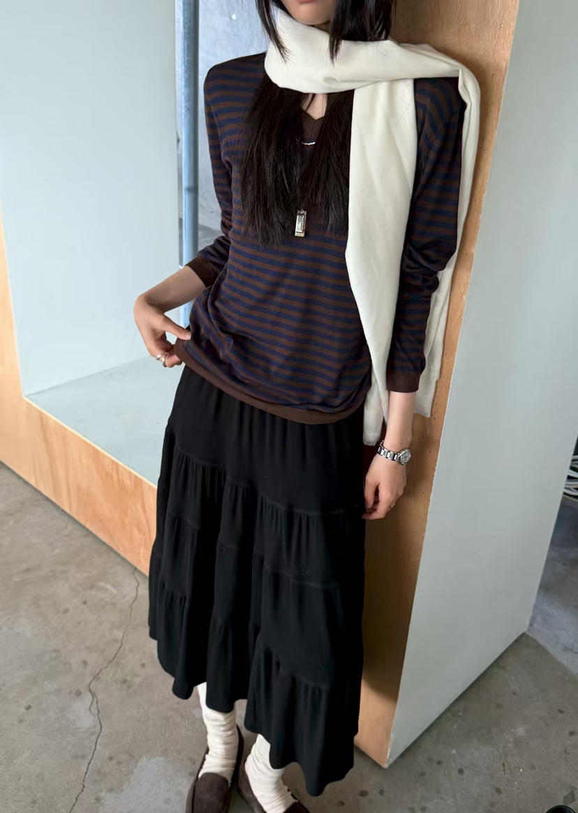 ARKIE/TAF東大門代購女裝新品休閑時尚推薦真品熱賣長裙ARKIE/TAF長裙