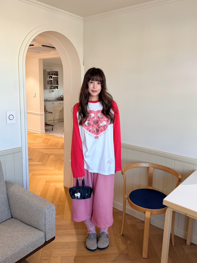 BOUTIQUE-L韓國直郵女裝新款休閑人氣時尚熱賣推薦長袖T恤BOUTIQUE-L長袖T恤