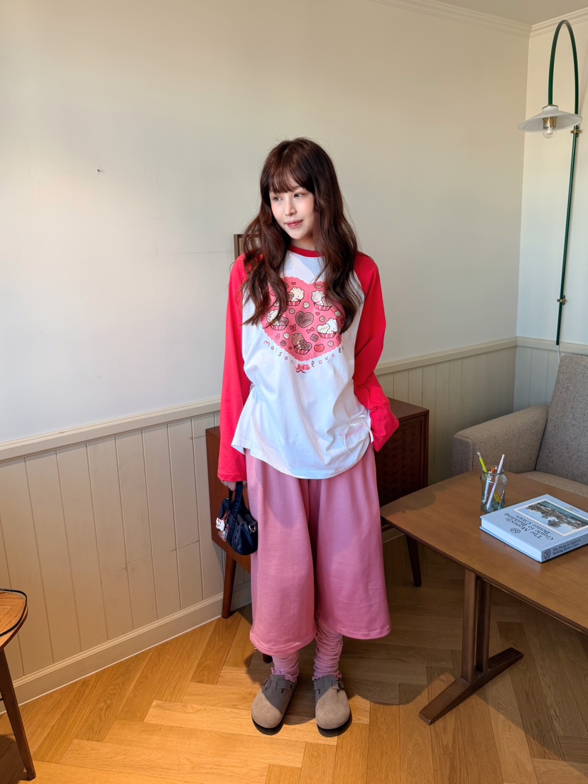 BOUTIQUE-L韓國直郵女裝新款休閑人氣時尚熱賣推薦長袖T恤BOUTIQUE-L長袖T恤