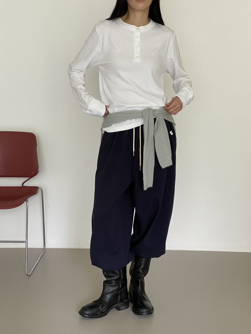 KARE/WEREPIECE韓國直郵女士新品時尚真品熱賣休閑褲口袋KARE/WEREPIECE休閑褲