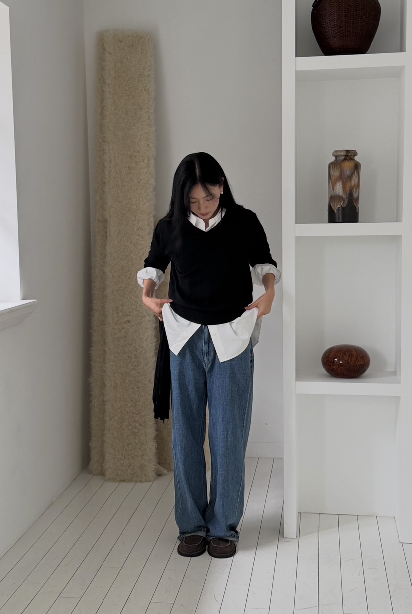 AMY GRACE-A東大門直郵女裝新款熱賣休閑真品推薦牛仔褲AMY GRACE牛仔褲