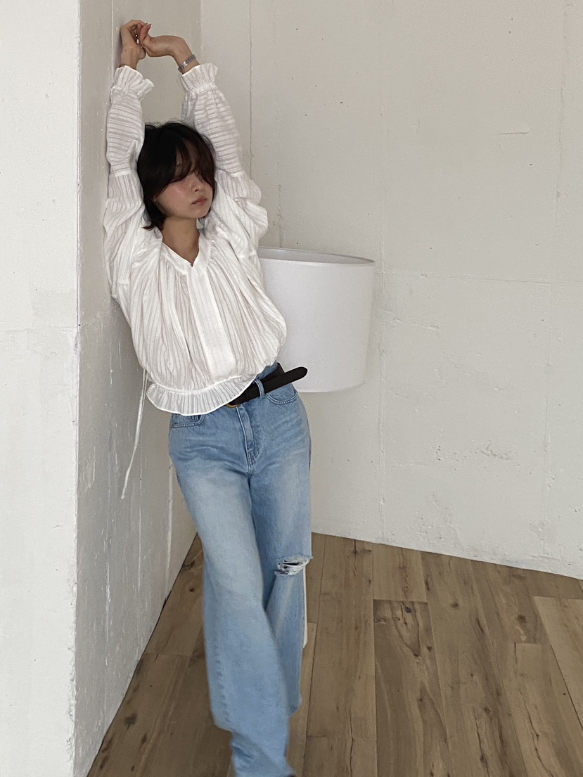 ERUME韓國代購女裝新款時尚人氣休閑推薦真品熱賣牛仔褲ERUME牛仔褲