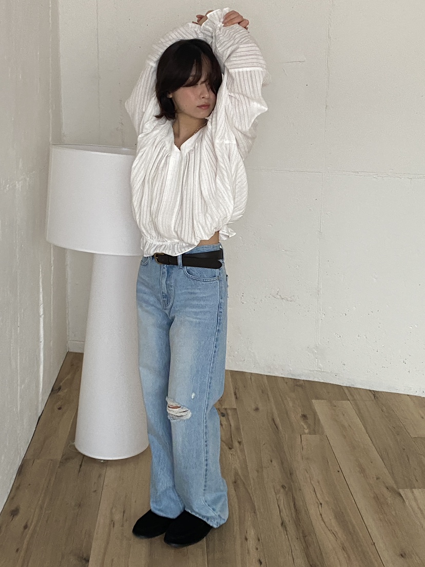 ERUME韓國代購女裝新款時尚人氣休閑推薦真品熱賣牛仔褲ERUME牛仔褲