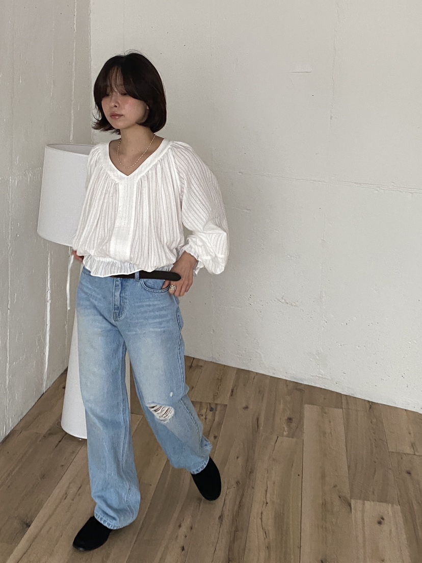 ERUME韓國代購女裝新款時尚人氣休閑推薦真品熱賣牛仔褲ERUME牛仔褲