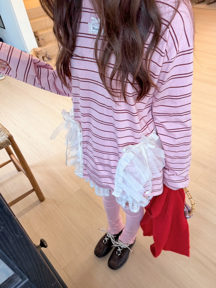 BOUTIQUE-L東大門直郵女裝新品推薦真品熱賣休閑長袖T恤BOUTIQUE-L長袖T恤