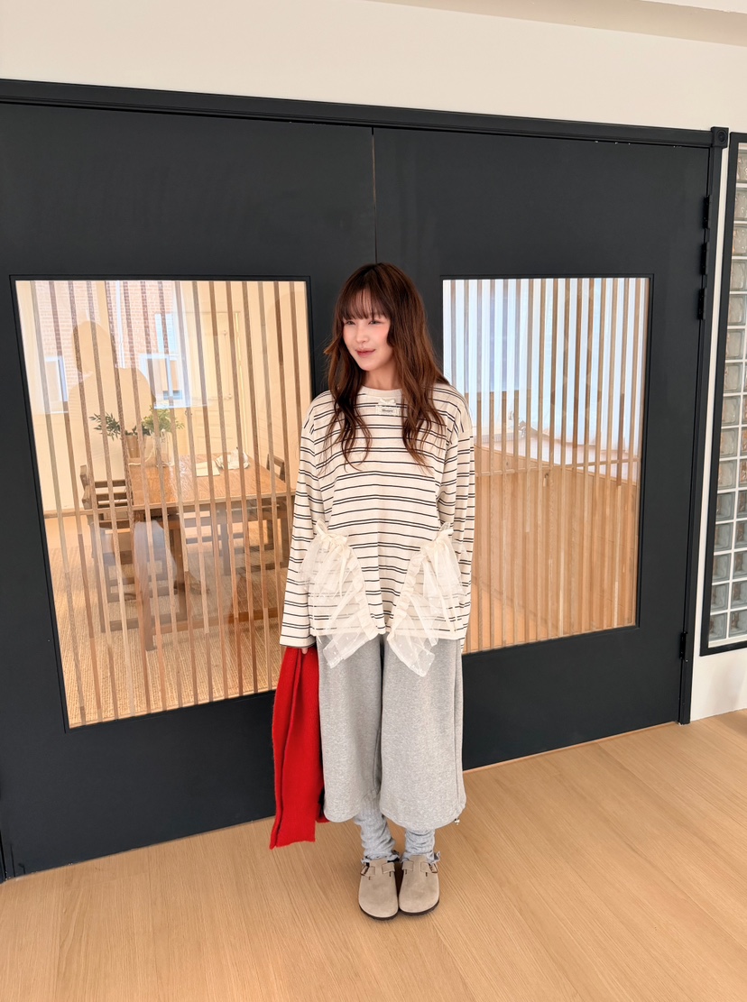 BOUTIQUE-L東大門直郵女裝新品推薦真品熱賣休閑長袖T恤BOUTIQUE-L長袖T恤