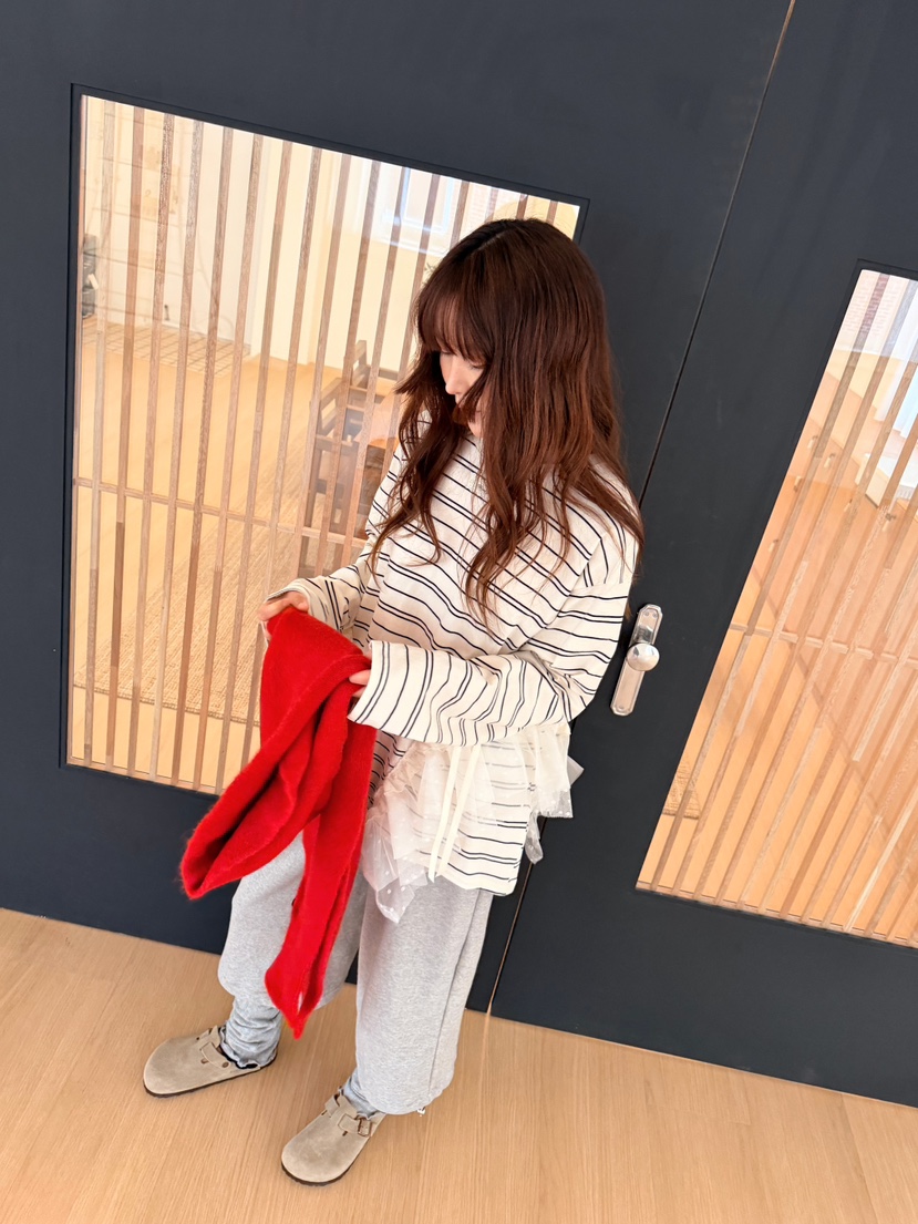 BOUTIQUE-L東大門直郵女裝新品推薦真品熱賣休閑長袖T恤BOUTIQUE-L長袖T恤