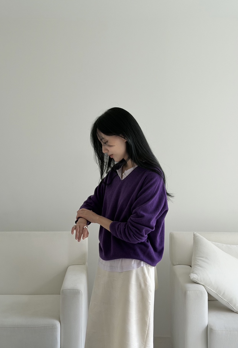 AMY GRACE-A東大門代購女裝新款休閑熱賣推薦長袖T恤紐扣AMY GRACE長袖T恤