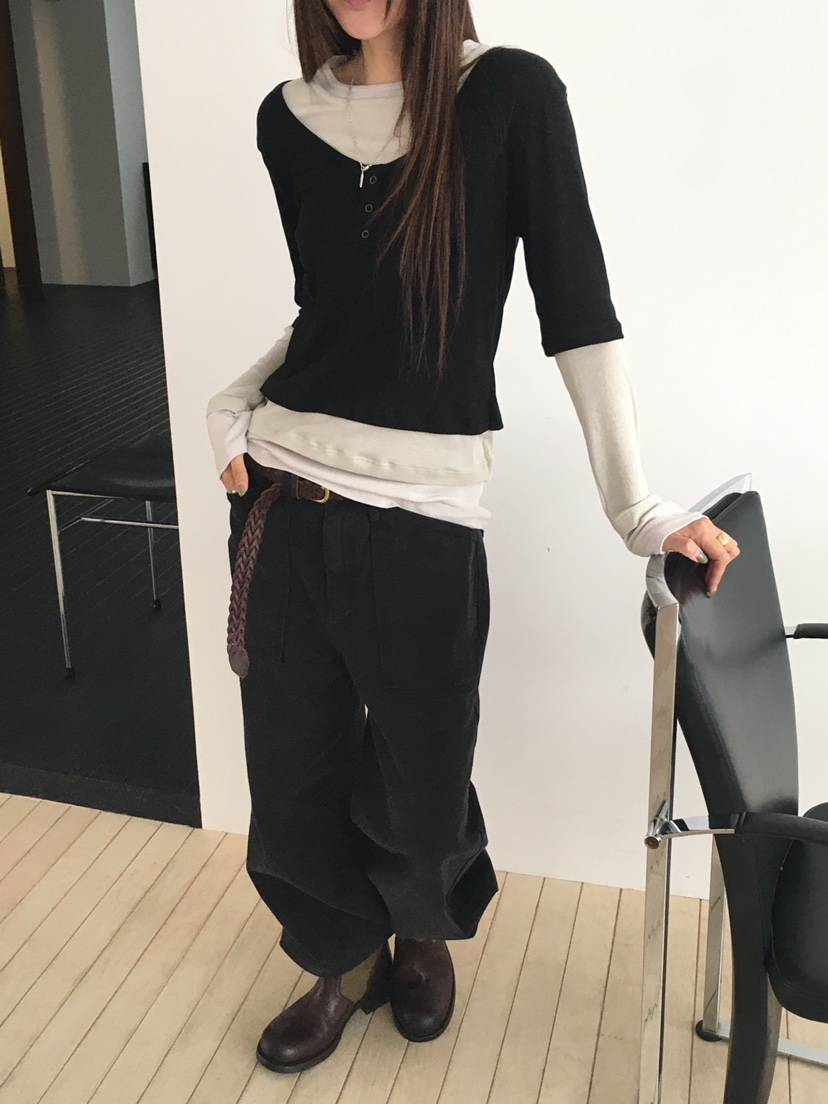 MINIMUZE東大門代購女裝新品熱賣休閑人氣時尚真品長袖T恤MINIMUZE長袖T恤