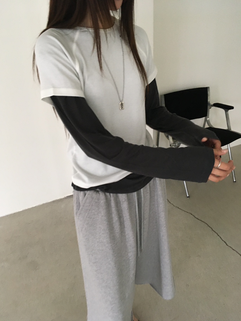 MINIMUZE韓國代購女裝新款真品推薦人氣熱賣休閑時尚T恤高領MINIMUZET恤