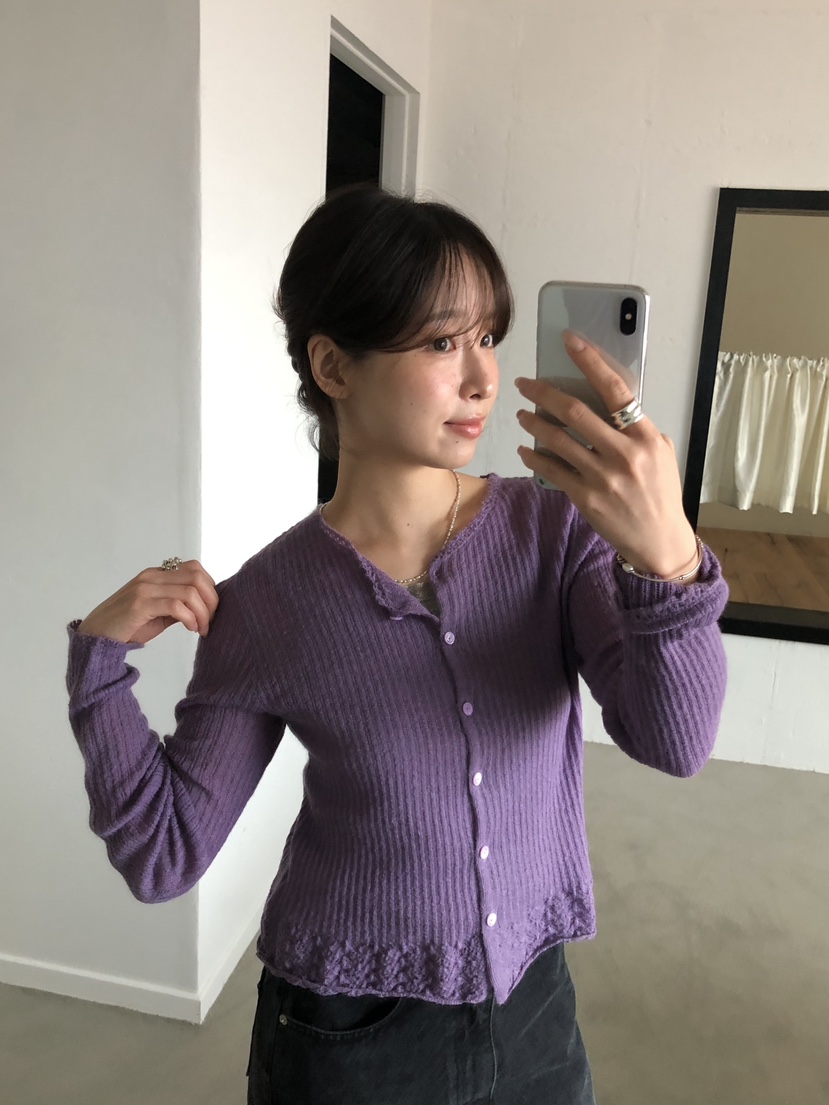 ERUME韓國直郵女裝新款真品時尚休閑推薦人氣熱賣針織衫手工ERUME針織衫