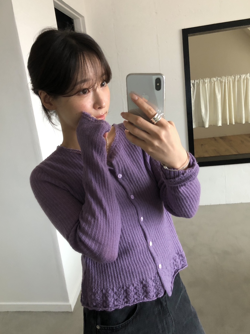 ERUME韓國直郵女裝新款真品時尚休閑推薦人氣熱賣針織衫手工ERUME針織衫