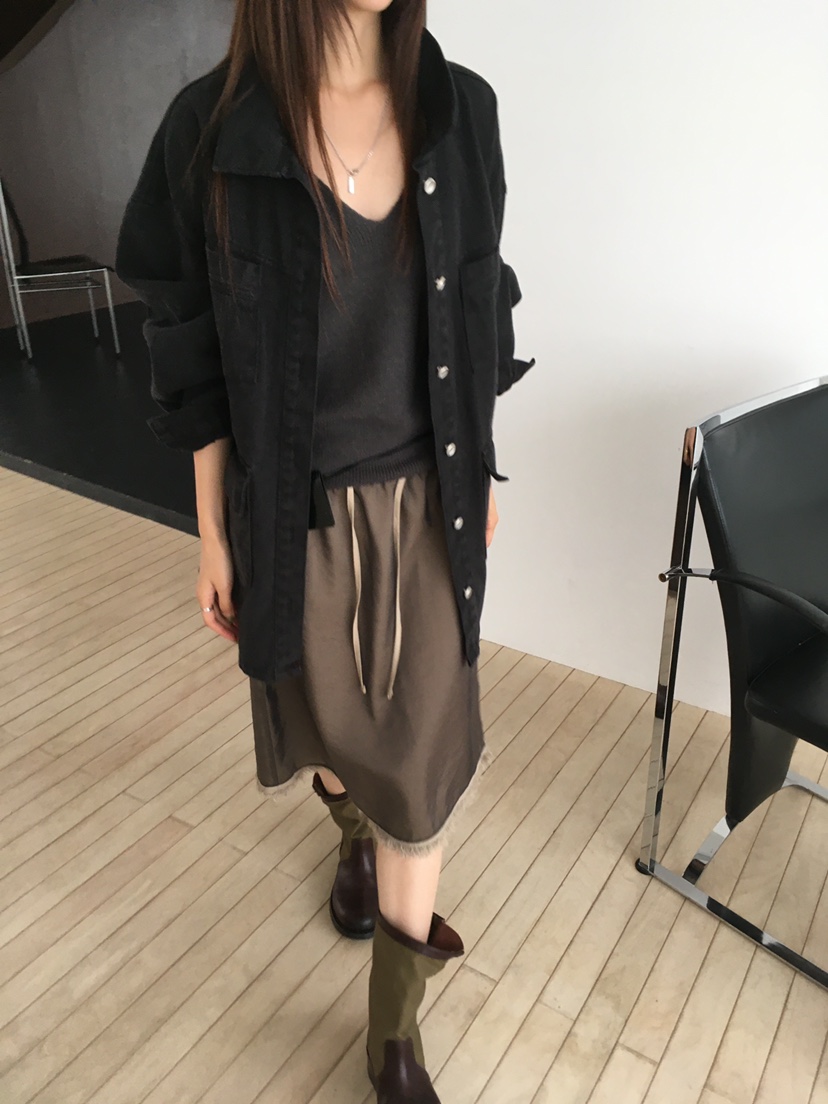 MINIMUZE韓國直郵女士新款時尚人氣熱賣休閑半身裙中短裙MINIMUZE半身裙/中短裙