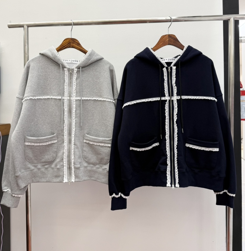 HEYJUDE東大門直郵女士新品時尚休閑推薦真品人氣夾克連帽衫HEYJUDE夾克