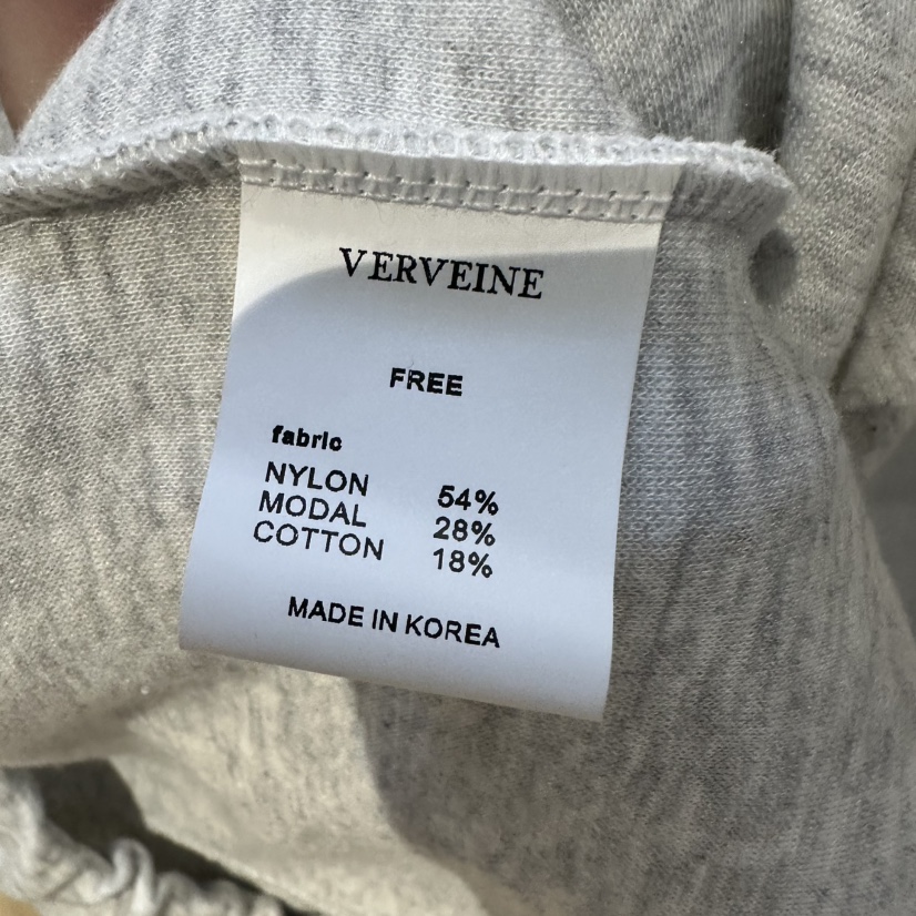 VERVEINE韓國直郵女裝新款熱賣休閑真品人氣推薦衛衣半拉鏈VERVEINE衛衣