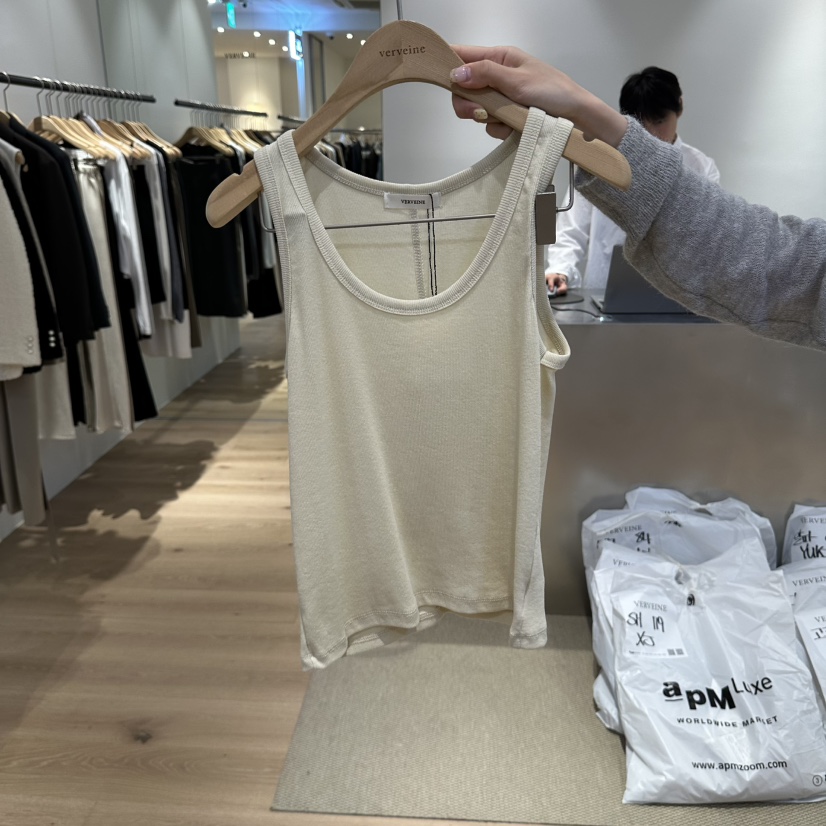 VERVEINE東大門實拍女裝新品真品休閑熱賣推薦人氣吊帶背心VERVEINE吊帶/背心圖色2