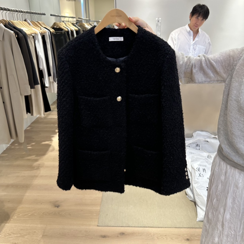VERVEINE東大門代購女裝新品休閑人氣時尚熱賣推薦真品夾克VERVEINE夾克圖色2