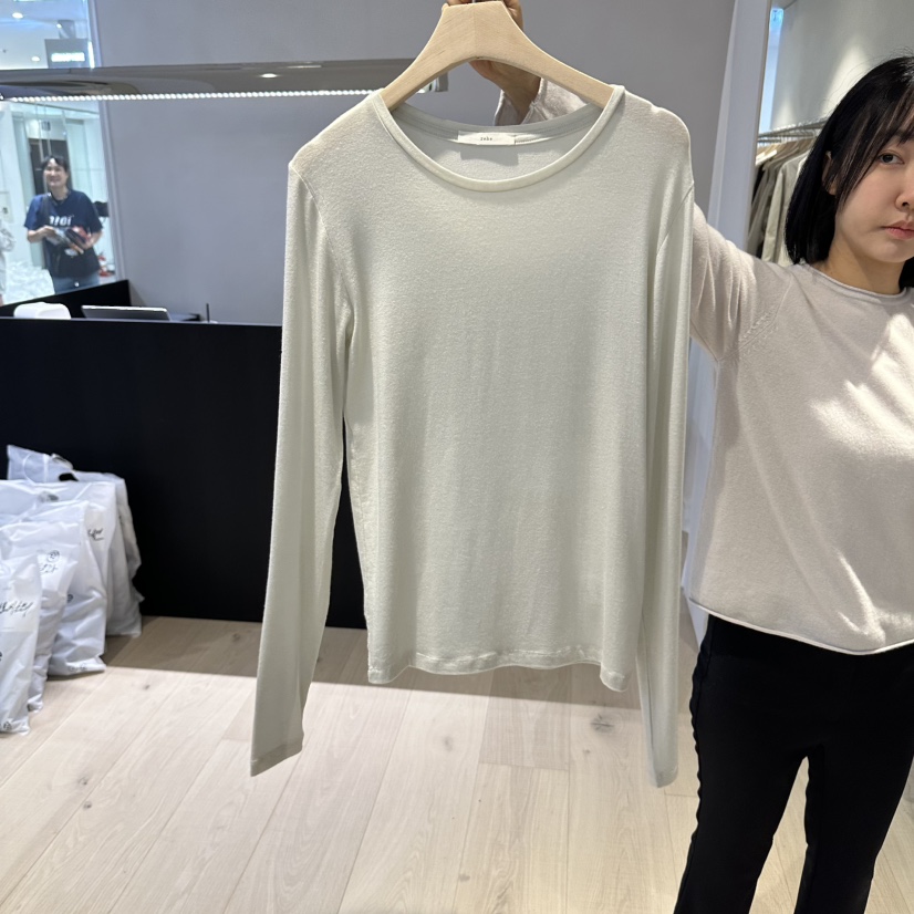 REHE東大門直郵女裝新款時尚真品推薦熱賣人氣休閑長袖T恤REHE長袖T恤圖色2