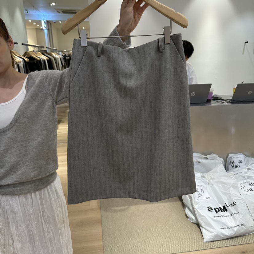 VERVEINE韓國直郵女士新品時尚休閑推薦真品半身裙中短裙VERVEINE半身裙/中短裙圖色1