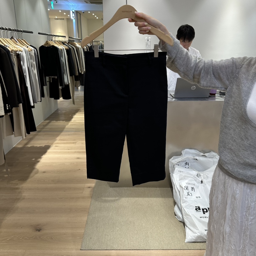 VERVEINE東大門代購女士新品時尚推薦真品熱賣休閑人氣短褲VERVEINE短褲圖色1