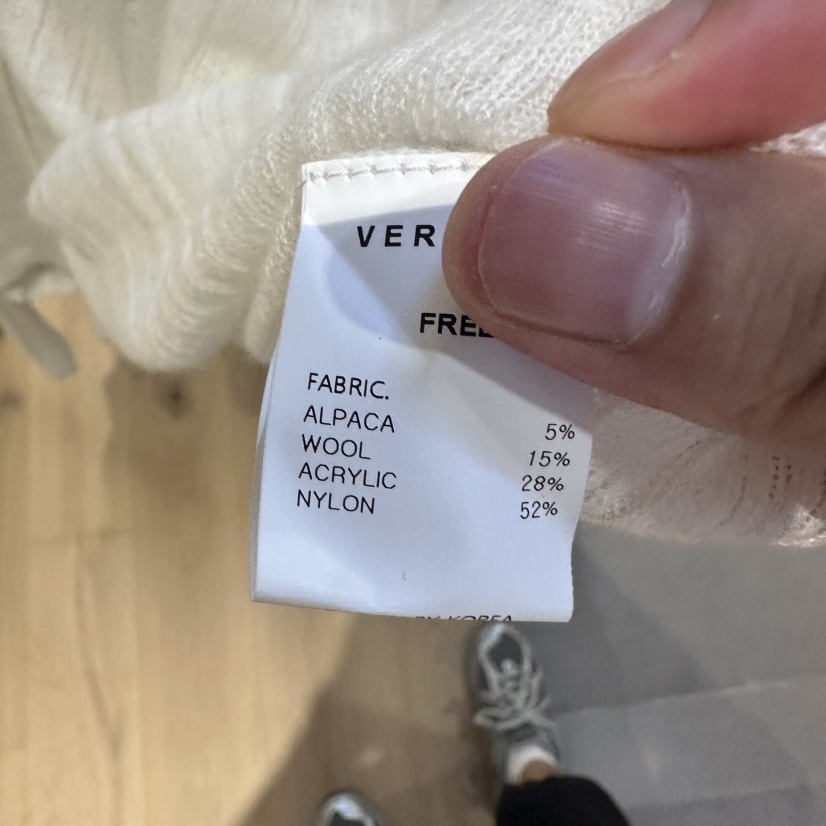 VERVEINE韓國直郵女士新品真品人氣推薦熱賣開衫羊駝開衫VERVEINE開衫