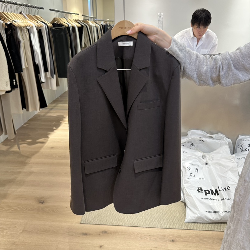 VERVEINE東大門直郵女士新品休閑時尚推薦真品熱賣人氣夾克VERVEINE夾克圖色1
