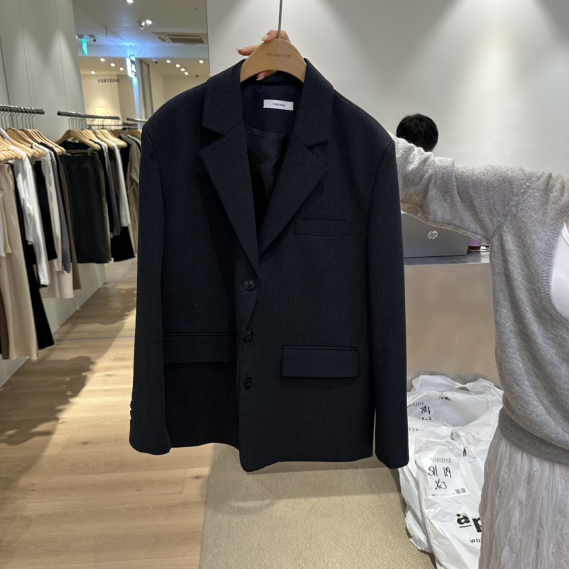VERVEINE東大門直郵女士新品休閑時尚推薦真品熱賣人氣夾克VERVEINE夾克圖色2
