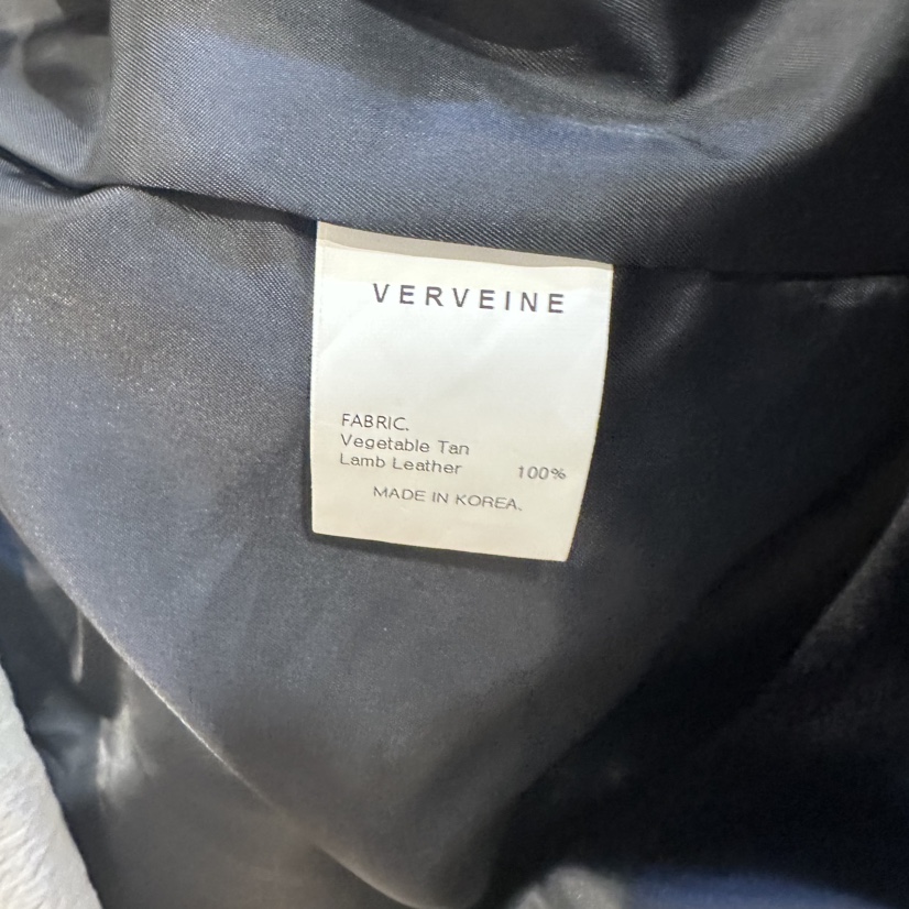 VERVEINE東大門代購女裝新款真品熱賣人氣夾克不含內搭羊皮VERVEINE夾克