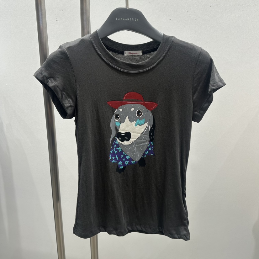TARABY MOTION東大門直郵女裝新品休閑時尚真品熱賣推薦T恤TARABY MOTIONT恤圖色4