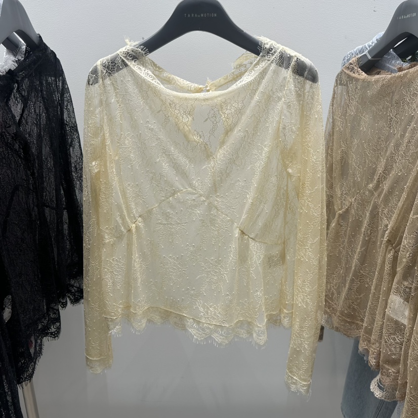 TARABY MOTION韓國代購女裝新品休閑真品熱賣襯衫蕾絲衫TARABY MOTION襯衫/蕾絲衫圖色3