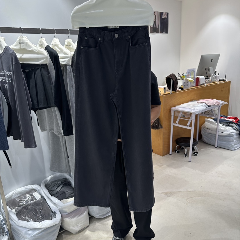 X韓國直郵女裝新品真品休閑人氣時尚熱賣推薦休閑褲HELVETICA休閑褲圖色2