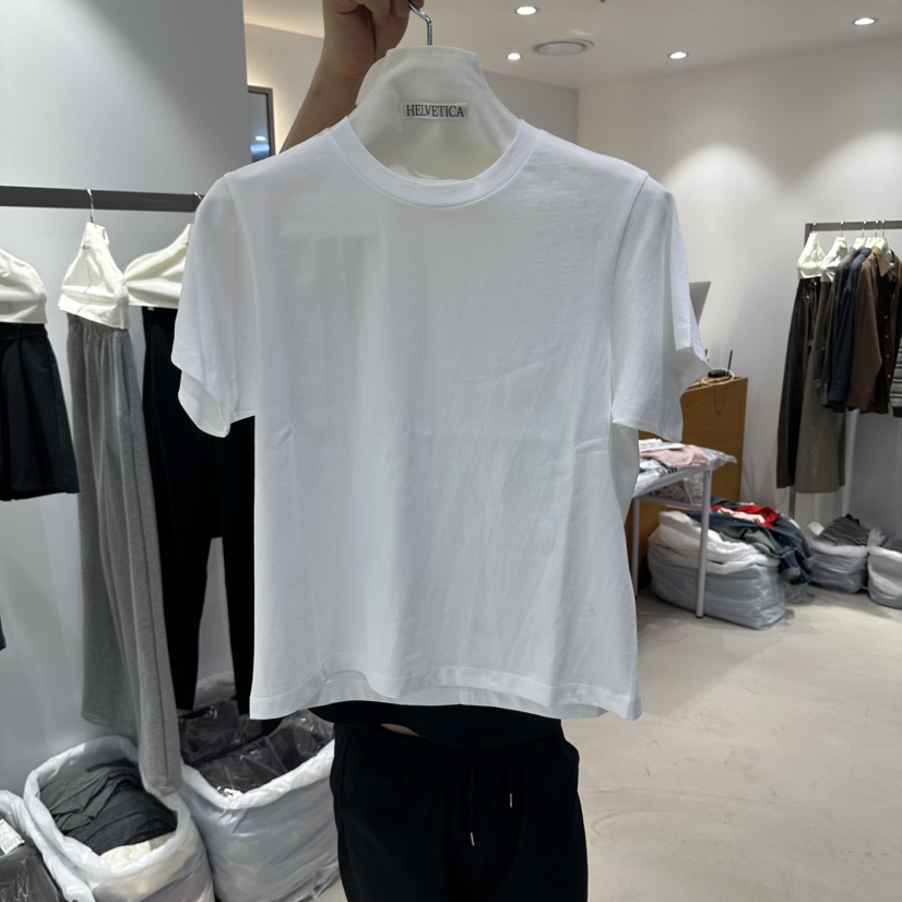 X韓國代購女裝新品時尚推薦熱賣真品人氣休閑T恤HELVETICAT恤圖色1