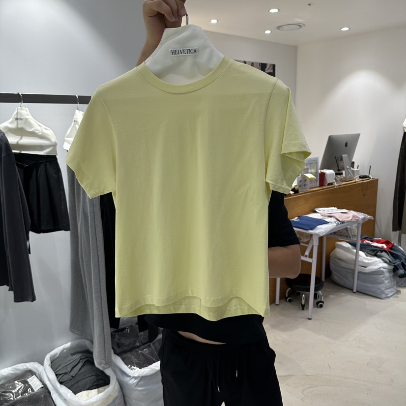 X韓國代購女裝新品時尚推薦熱賣真品人氣休閑T恤HELVETICAT恤圖色2