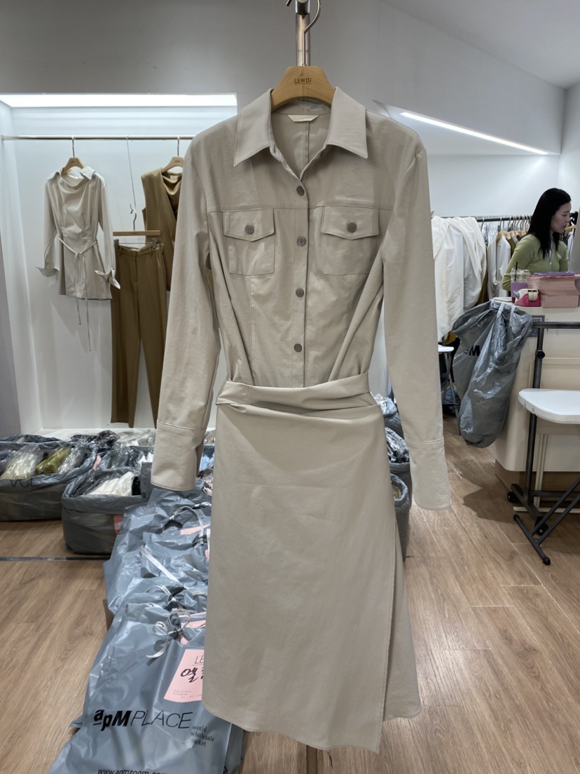 LEWIN東大門直郵女士新款真品時尚休閑人氣推薦熱賣連衣裙LEWIN連衣裙圖色1