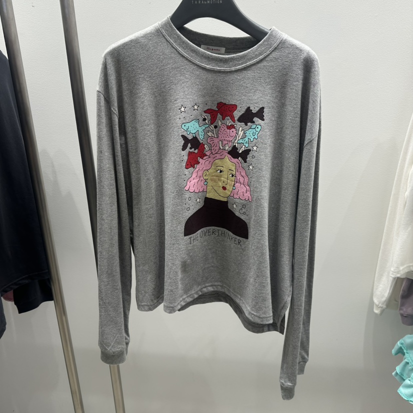 TARABY MOTION東大門直郵女裝新品推薦熱賣時尚真品長袖T恤TARABY MOTION長袖T恤圖色1