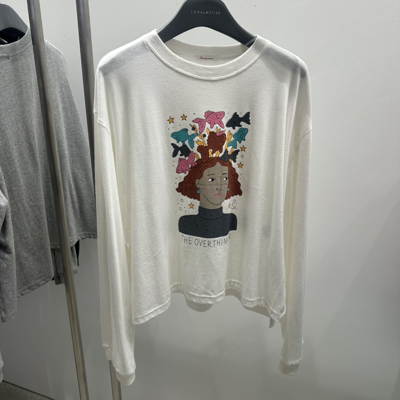 TARABY MOTION東大門直郵女裝新品推薦熱賣時尚真品長袖T恤TARABY MOTION長袖T恤圖色2