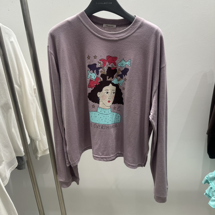 TARABY MOTION東大門直郵女裝新品推薦熱賣時尚真品長袖T恤TARABY MOTION長袖T恤圖色4