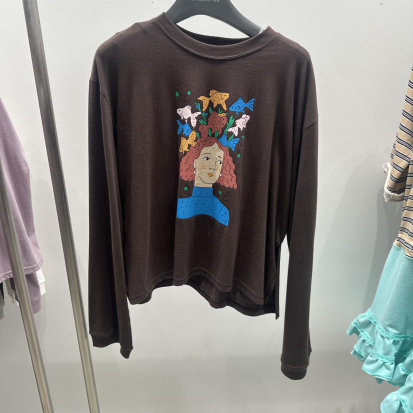 TARABY MOTION東大門直郵女裝新品推薦熱賣時尚真品長袖T恤TARABY MOTION長袖T恤圖色5