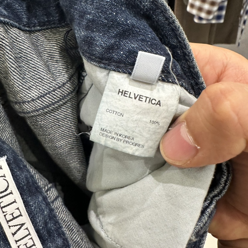 X東大門代購女士新品時尚真品推薦熱賣人氣休閑牛仔褲水洗HELVETICA牛仔褲