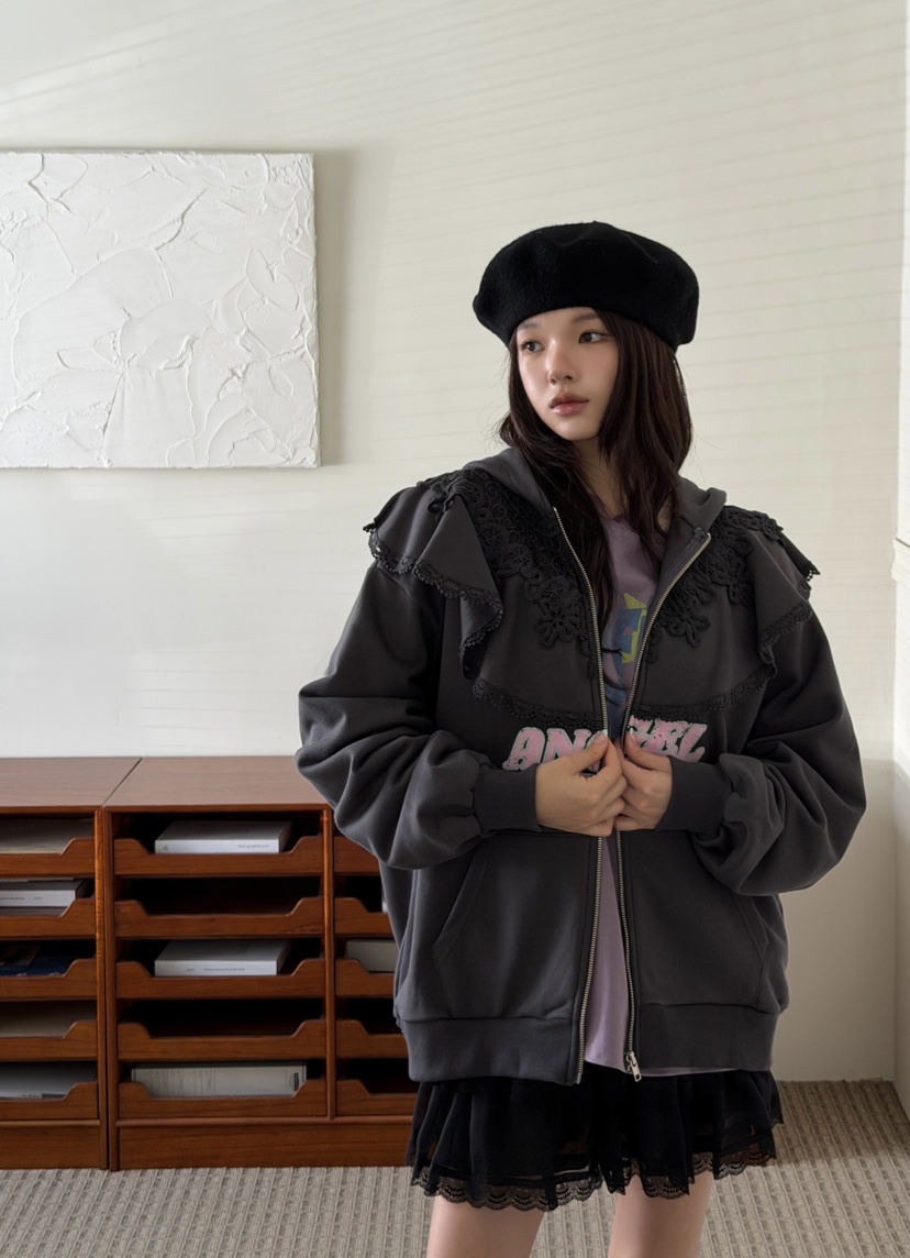 LOVABLE-L東大門實拍女士新品時尚人氣真品休閑推薦衛衣LOVABLE衛衣