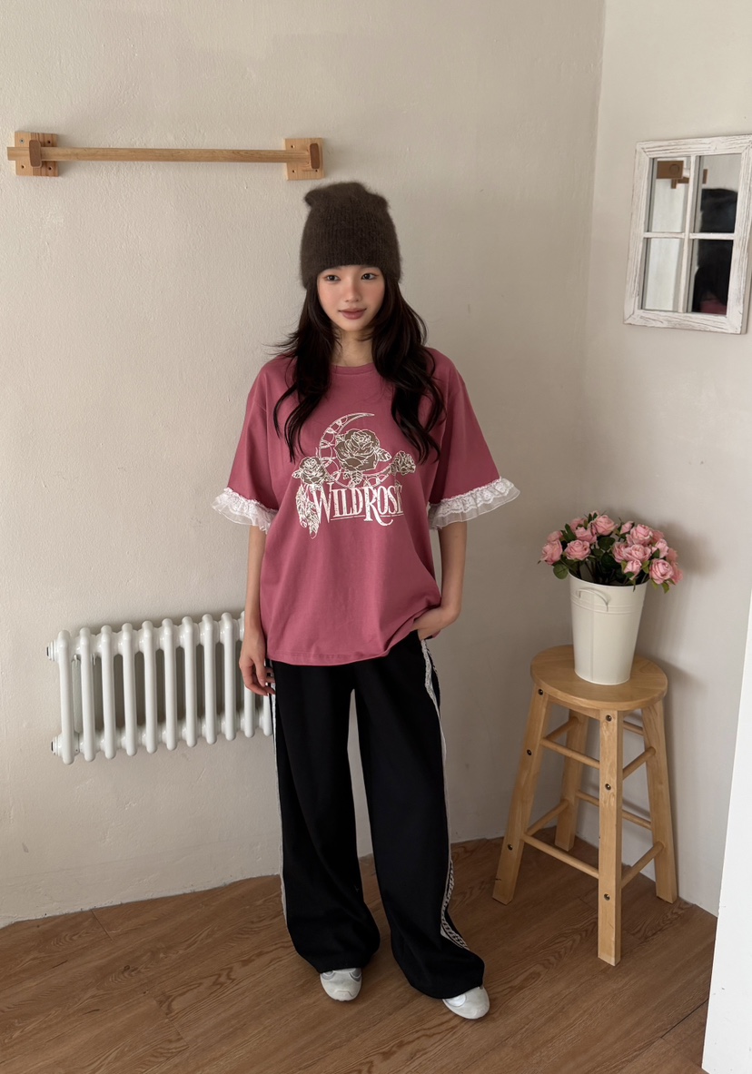 LOVABLE-L韓國代購女士新品時尚真品人氣熱賣推薦休閑T恤LOVABLET恤