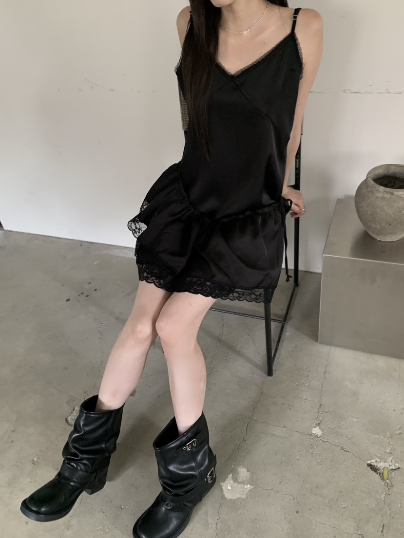 ENHANCE東大門實拍女士新款熱賣時尚人氣真品推薦休閑連衣裙ENHANCE/HOPESMORE連衣裙