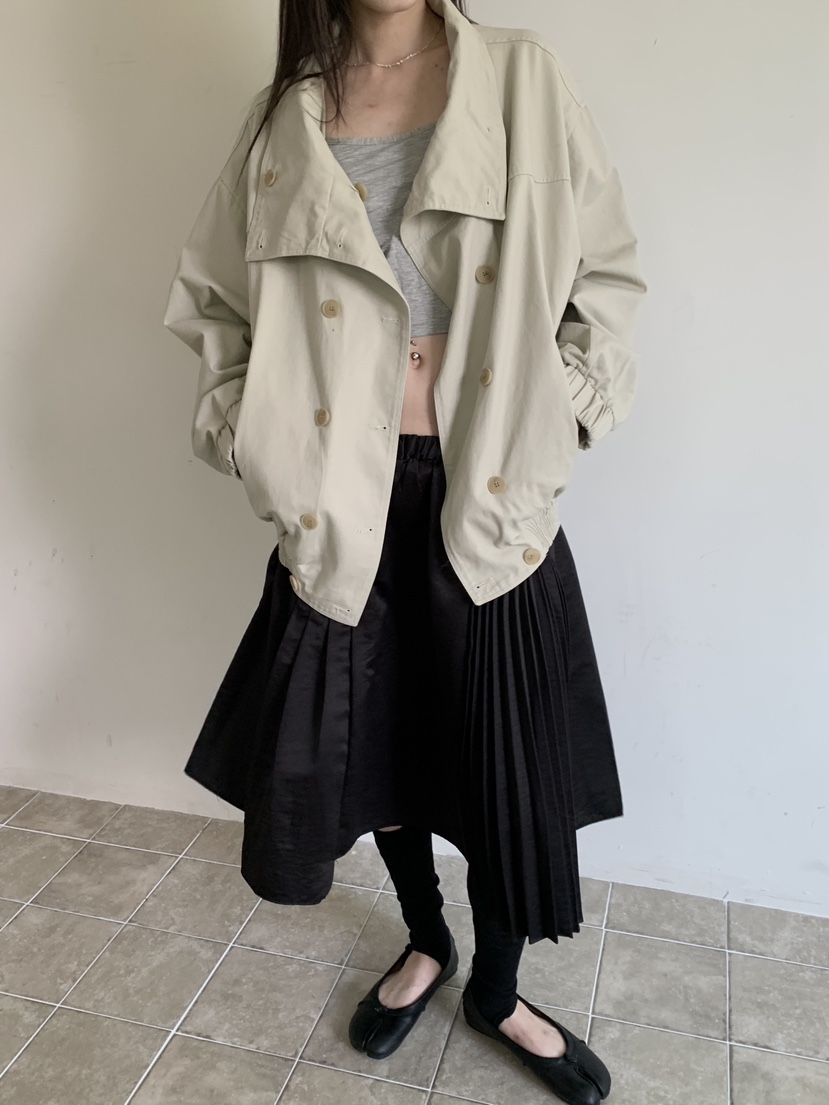 ENHANCE韓國直郵女裝新款真品推薦時尚人氣熱賣休閑夾克棉ENHANCE/HOPESMORE夾克