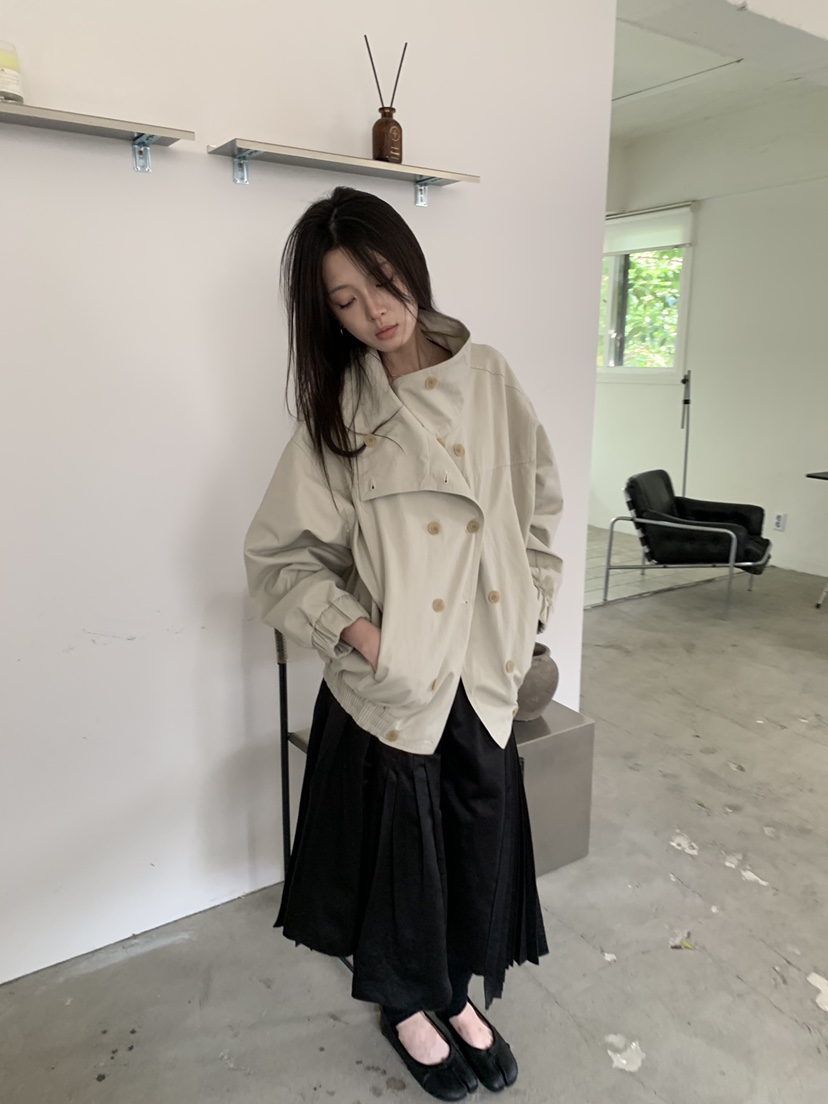 ENHANCE韓國直郵女裝新款真品推薦時尚人氣熱賣休閑夾克棉ENHANCE/HOPESMORE夾克