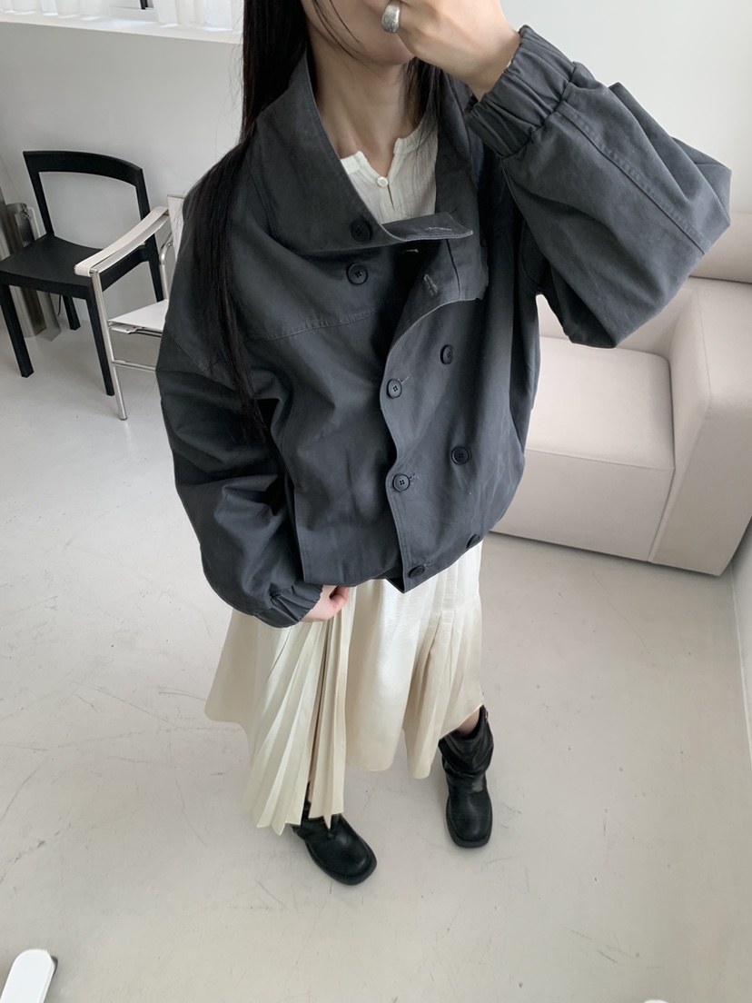 ENHANCE韓國直郵女裝新款真品推薦時尚人氣熱賣休閑夾克棉ENHANCE/HOPESMORE夾克