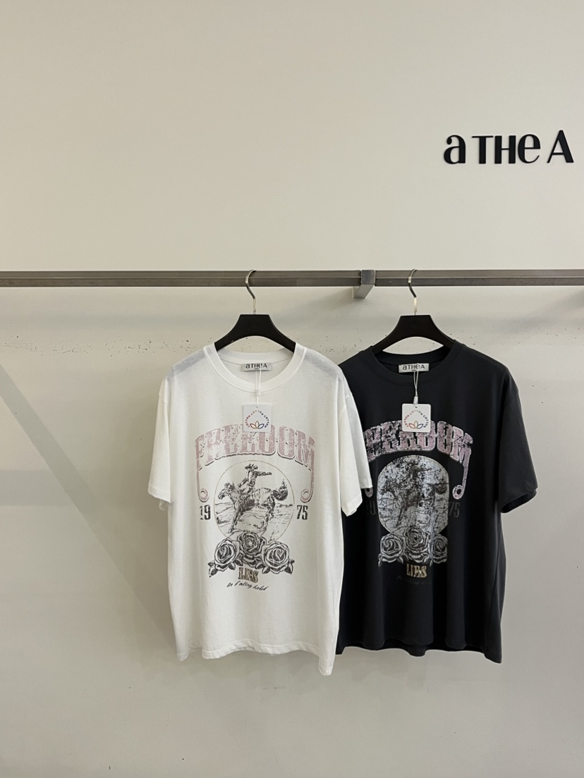 ATHEA韓國直郵女士新品時尚真品人氣休閑熱賣推薦T恤ATHEAT恤
