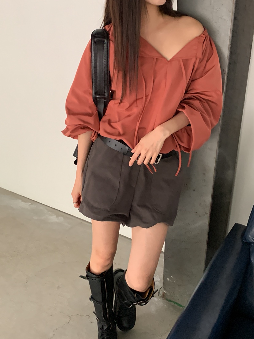 MURMUR東大門實拍女裝新品推薦熱賣休閑真品時尚人氣短褲MURMUR短褲